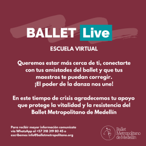 BALLETLIVE Ballet Metropolitano de Medellín